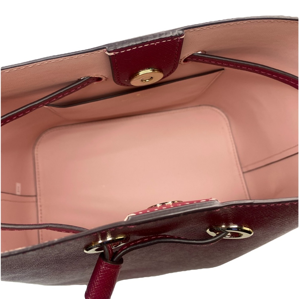 kate spade Raspberry Pink Pebbled Leather Shoulder Bag - Picture 8 of 8
